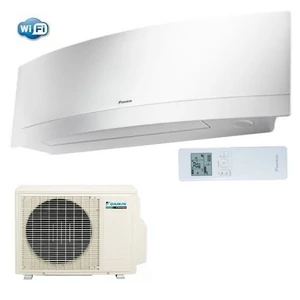 DAIKIN FTXJ25MW/RXJ25M 2,4 kW Split EMURA fehér klímaberendezés beltéri és kültéri