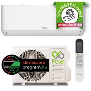 Polar 4Season 25SDOS inverteres klíma 2,5 kW, hűtő-fűtő Polar 4Season 25SDOS inverteres klíma 2,5 kW, hűtő-fűtő