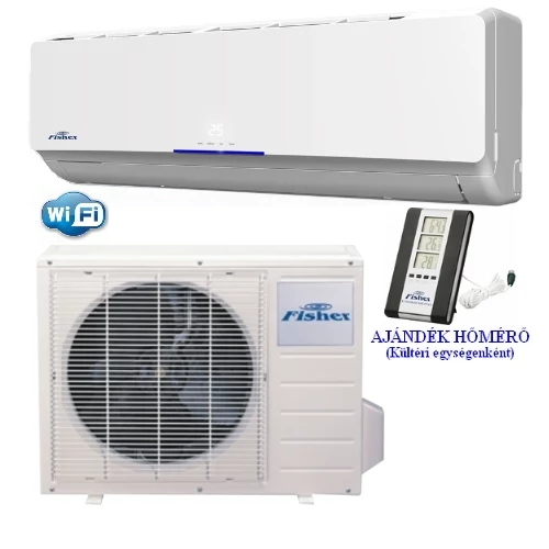 FISHER FSAIF-Pro-244-AE2 inverteres klíma 7 kW, Wi-Fi