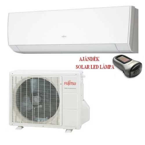 FUJITSU ASYG12LMCA/AOYG12LMCA inverteres klíma 3,4 kW, hűtő-fűtő